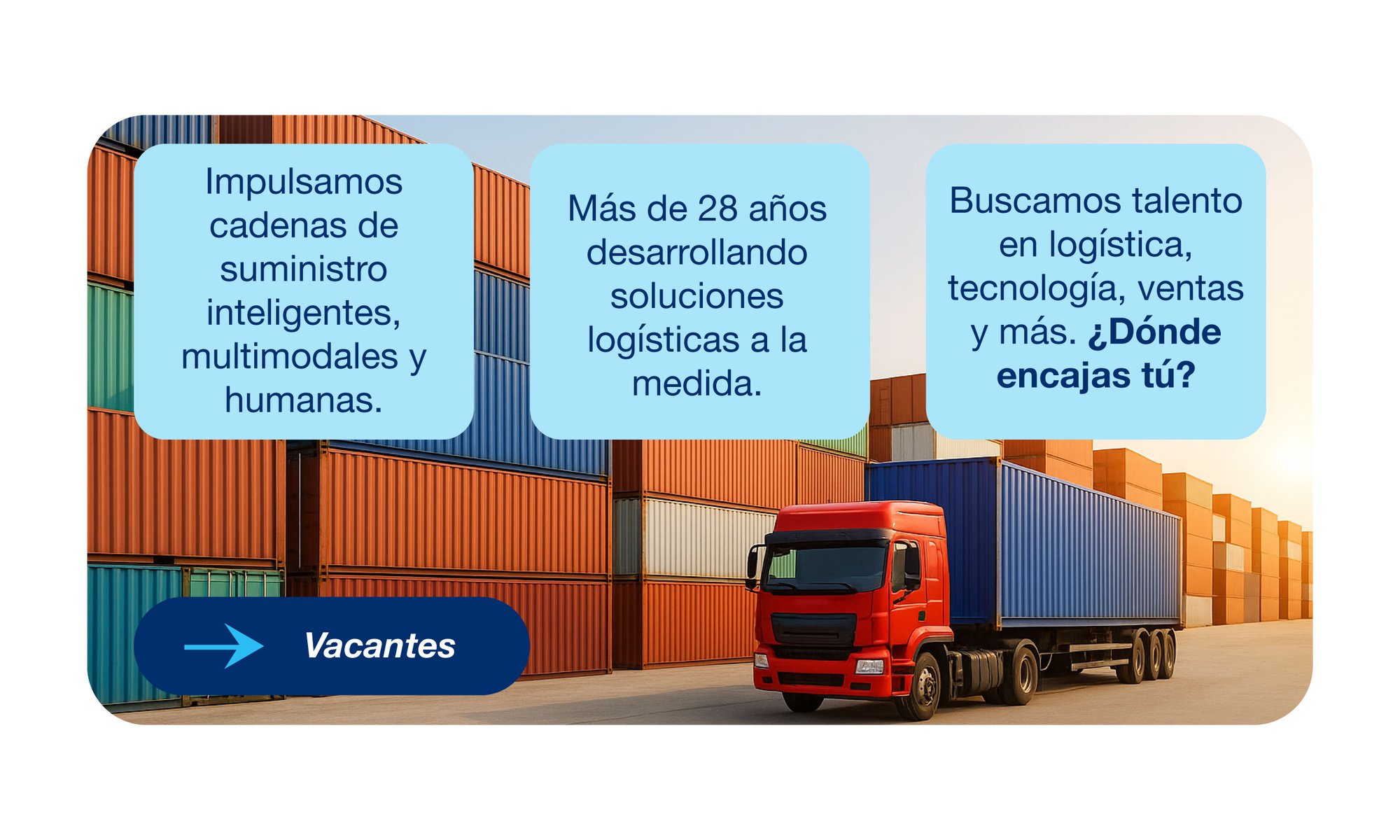 Buscamos talento en logística