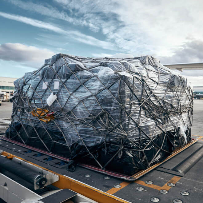 Transporte aereo de carga internacional